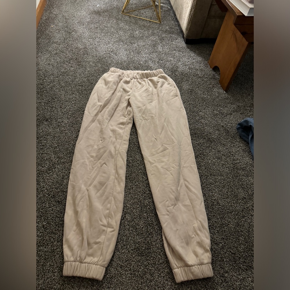 medium tan john galt joggers